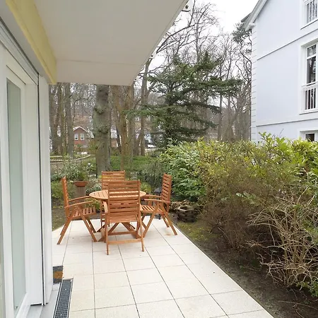 Strandnahe Mit 2 Schlafzimmern Und Terrasse, Am Kurpark, Binz